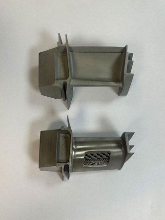 Отливка рабочей лопатки